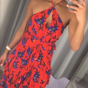 Ruffle Floral H&M Dress